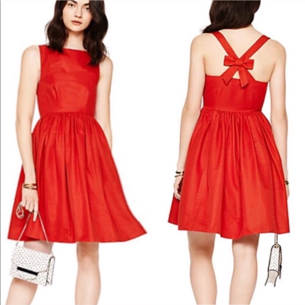 Kate Spade Tanner Dress in Red